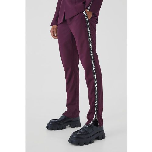 Pantalon skinny à ornements - Boohooman - Modalova