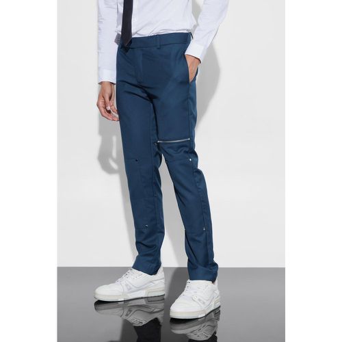 Pantalon skinny zippé - 32 - Boohooman - Modalova