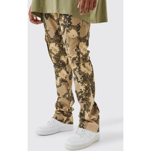 Grande taille - Pantalon cargo skinny à taille fixe - 40 - Boohooman - Modalova