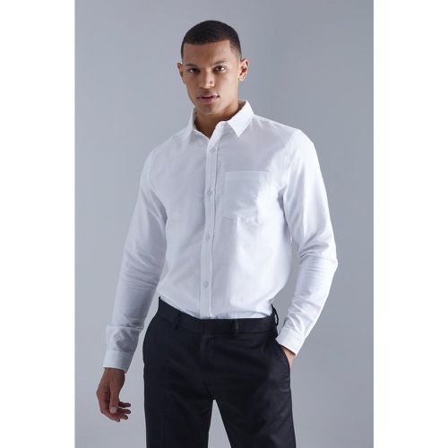 Tall - Chemise cintrée à manches longues - XL - Boohooman - Modalova