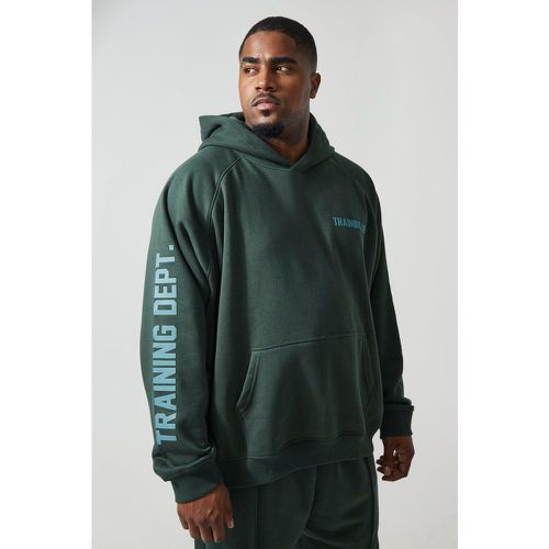 Grande taille - Sweat à capuche ample homme - XXXXL - Boohooman - Modalova