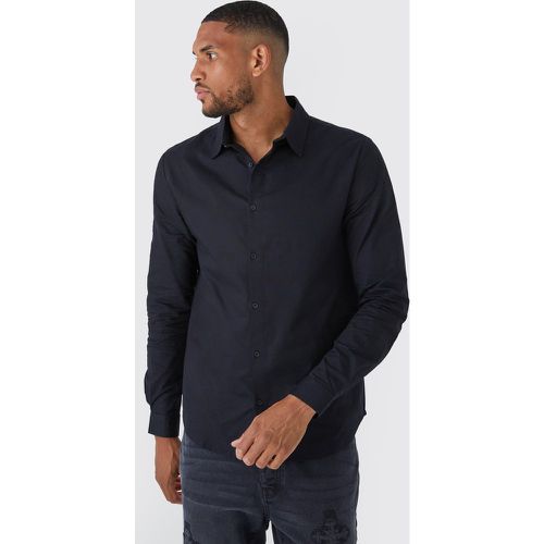 Tall - Chemise cintrée à manches longues - L - Boohooman - Modalova