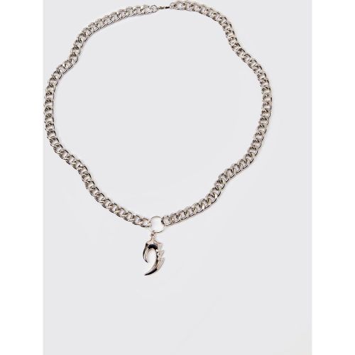 Collier en chaîne à pendentif - ONE SIZE - Boohooman - Modalova