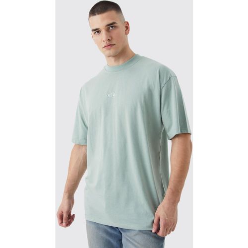 Tall - T-shirt oversize imprimé - Official - Boohooman - Modalova