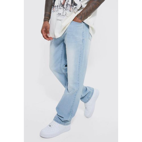 Jean large homme - bleu - 28R, bleu - Boohooman - Modalova