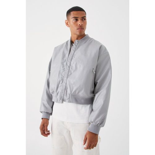 Bomber ample zippé homme - XL - Boohooman - Modalova