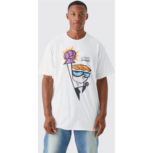 T-shirt oversize imprimé Dexter's Laboratory - Boohooman - Modalova
