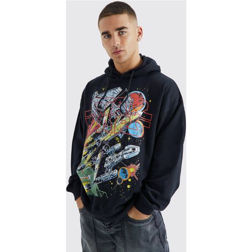 Sweat à capuche oversize imprimé Star Wars homme - L - Boohooman - Modalova