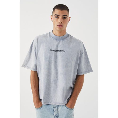 T-shirt oversize épais tie dye - Boohooman - Modalova