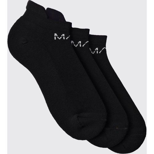 Lot de 3 paires de chaussettes - MAN Active - Boohooman - Modalova