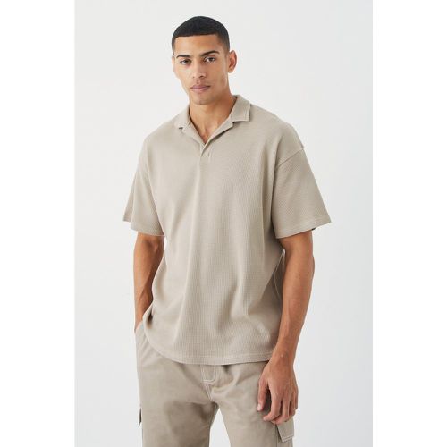 Polo oversize à manches courtes - L - Boohooman - Modalova