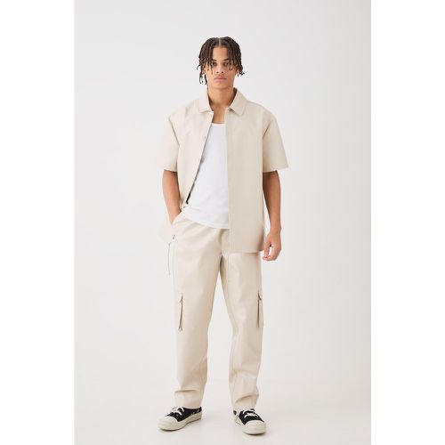 Ensemble à manches courtes et pantalon cargo - S - Boohooman - Modalova