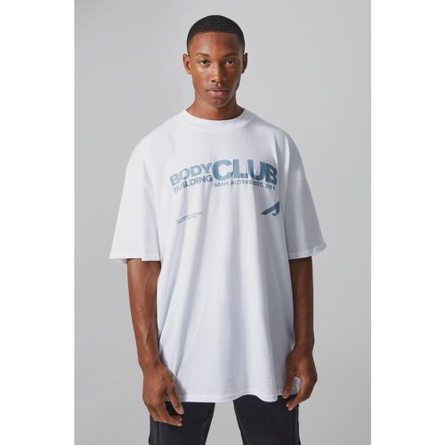 T-shirt oversize imprimé - Boohooman - Modalova