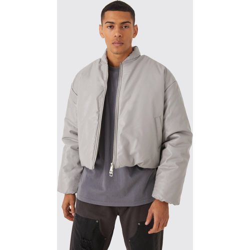 Doudoune oversize matelassée - S - Boohooman - Modalova