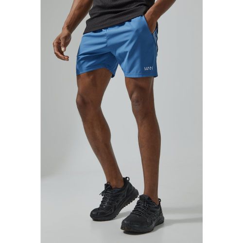 Short de sport en mesh color block - MAN Active - S - Boohooman - Modalova