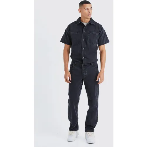 Combinaison ample en jean - S - Boohooman - Modalova