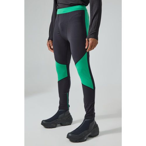 Legging de sport color block - MAN Active - Boohooman - Modalova