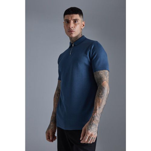 Tall - Polo cintré noué - XL - Boohooman - Modalova