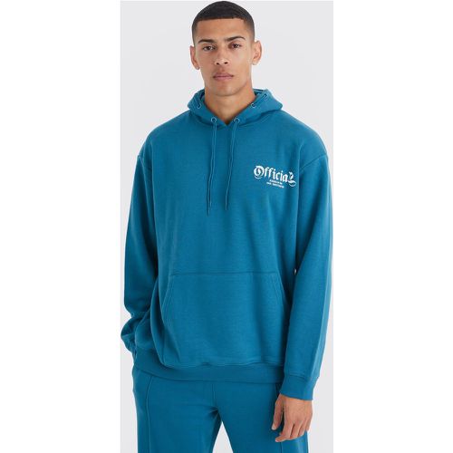 Sweat à capuche oversize à cordon de serrage - Official homme - S - Boohooman - Modalova