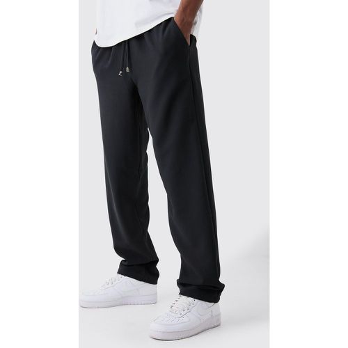 Pantalon droit à cordon de serrage - S - Boohooman - Modalova