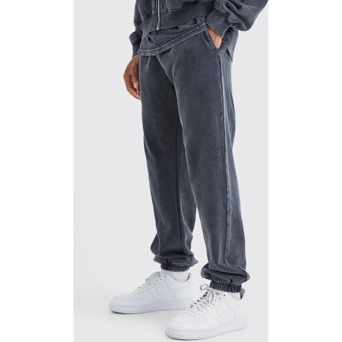 Jogging droit délavé - XS - Boohooman - Modalova