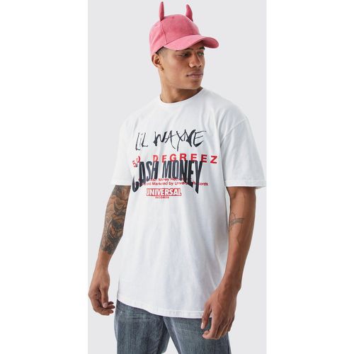 T-shirt oversize imprimé Lil Wayne - Boohooman - Modalova
