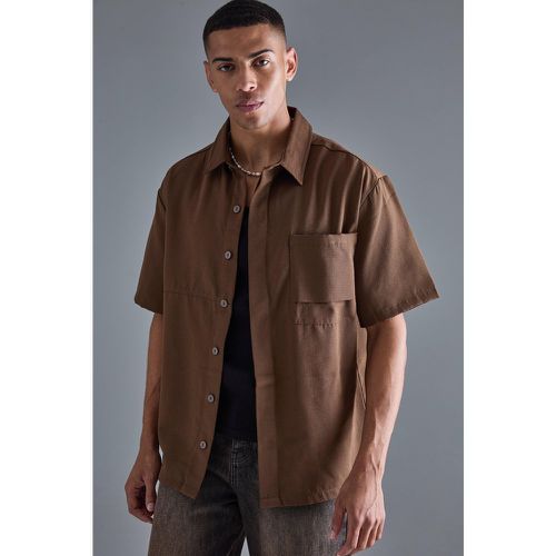 Chemise oversize déchirée - S - Boohooman - Modalova