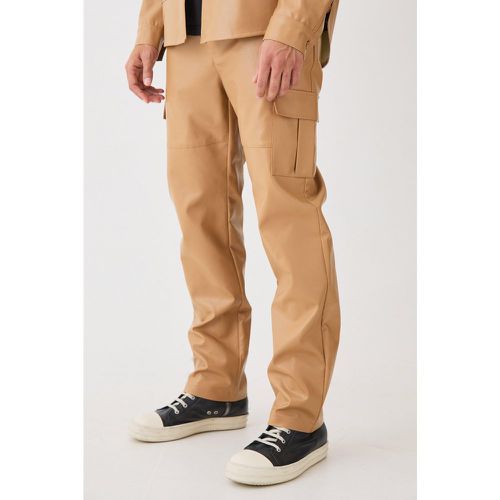 Pantalon droit utilitaire - 28 - Boohooman - Modalova