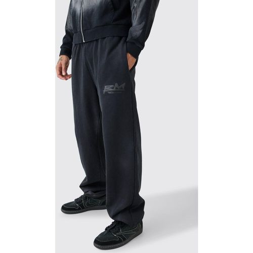 Jogging oversize délavé - S - Boohooman - Modalova