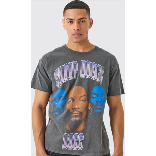 T-shirt oversize à imprimé Snoop Dogg - Boohooman - Modalova