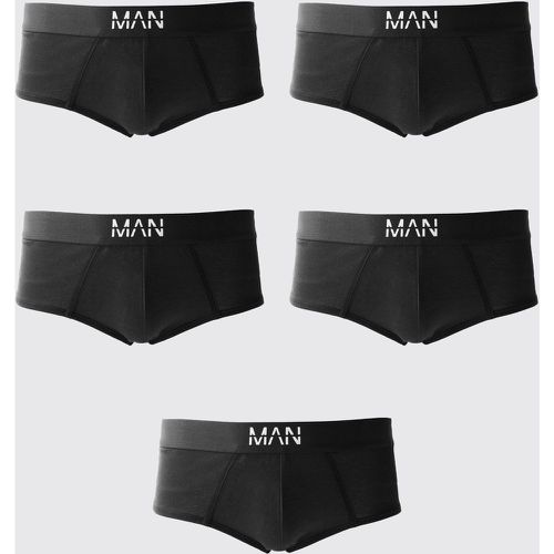 Lot de 5 slips - MAN - XS - Boohooman - Modalova