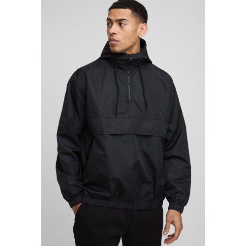 Coupe-vent oversize à col zippé homme - S - Boohooman - Modalova