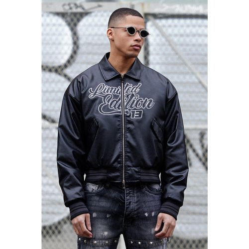 Bomber oversize - Limited Edition - S - Boohooman - Modalova