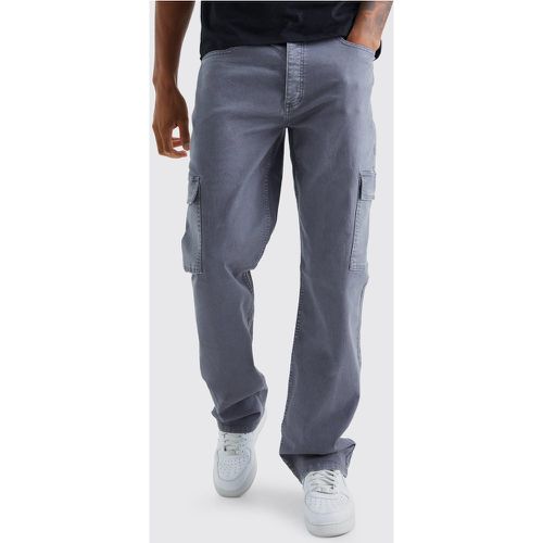 Tall - Pantalon cargo surteint - 38 - Boohooman - Modalova