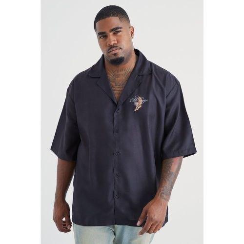 Grande taille - Chemise à imprimé tigre - XXXXXL - Boohooman - Modalova