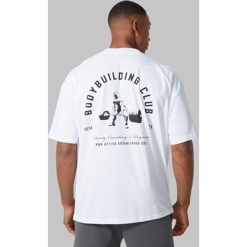 T-shirt de sport oversize - MAN Active - Boohooman - Modalova