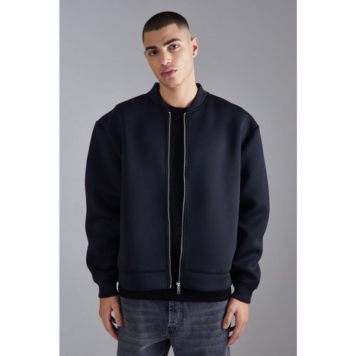 Bomber oversize en néoprène homme - S - Boohooman - Modalova