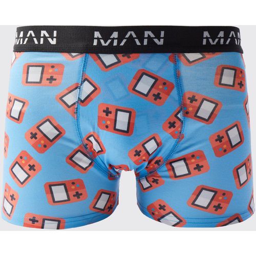 Boxer à imprimé console - XL - Boohooman - Modalova