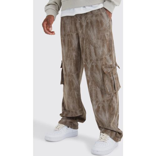 Pantalon cargo tie dye - 32R - Boohooman - Modalova