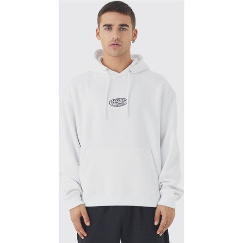 Sweat à capuche oversize basique - MAN homme - S - Boohooman - Modalova