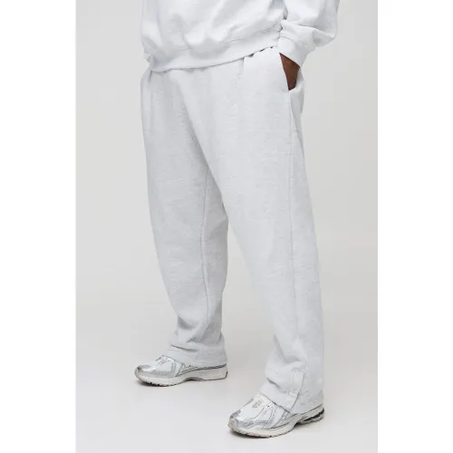 Grande taille - Jogging fendu - XXXXL - Boohooman - Modalova