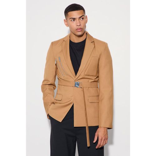 Blazer droit cintré - 34 - Boohooman - Modalova