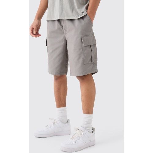 Short cargo large à taille élastiquée - XS - Boohooman - Modalova