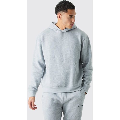 Sweat à capuche oversize basique - Boohooman - Modalova