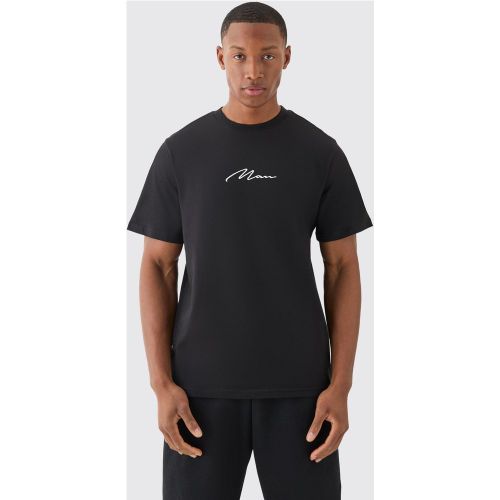 T-shirt MAN brodé - XL - Boohooman - Modalova