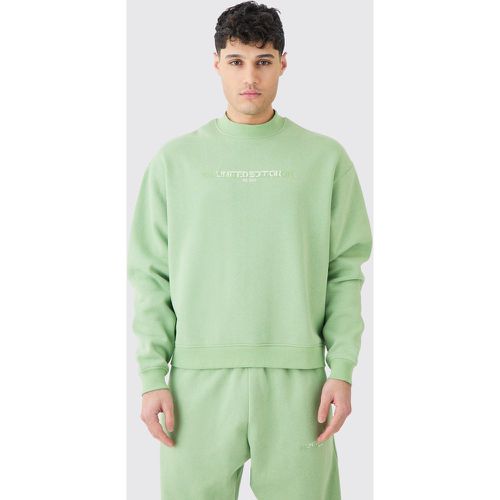 Sweat oversize à col montant homme - L - Boohooman - Modalova