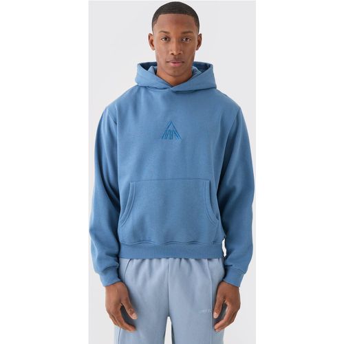 Sweat à capuche oversize basique - MAN homme - L - Boohooman - Modalova