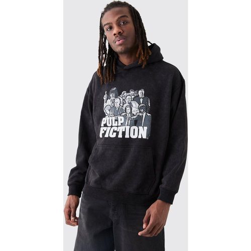 Sweat à capuche oversize surteint à imprimé Pulp Fiction homme - S - Boohooman - Modalova