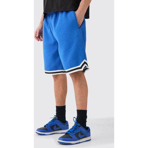 Short de basket oversize mi-long en jersey - S - Boohooman - Modalova