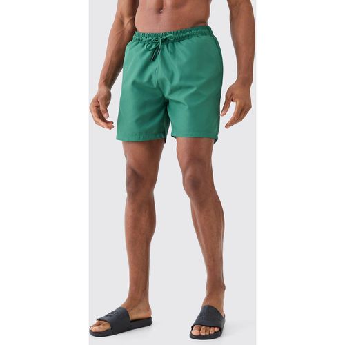 Short de bain mi-long à déchirures - S - Boohooman - Modalova